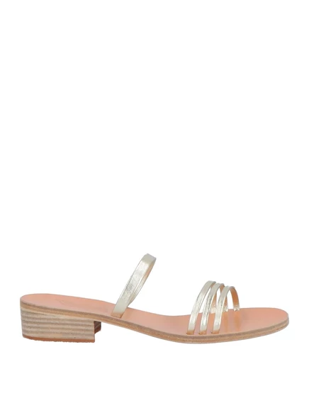 ANCIENT GREEK SANDALS PAPERMAG платиновый