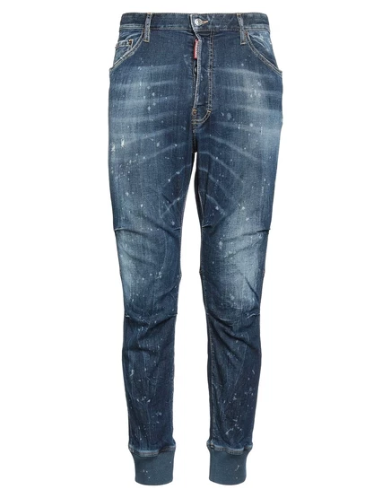 Мужские зауженные джинсы DSquared2, синие