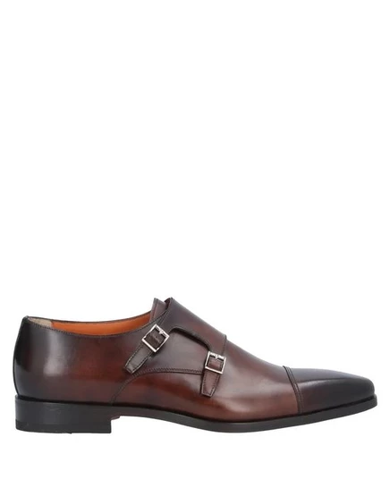 SANTONI Мокасины коричневый