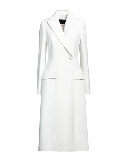Женское пальто Proenza Schouler Lorenz_SP, однобортное, белое