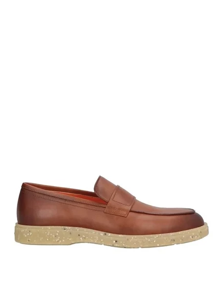 SANTONI Мокасины коричневый