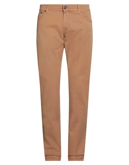 Мужские брюки Corneliani ID Papermag чинос, верблюжьи