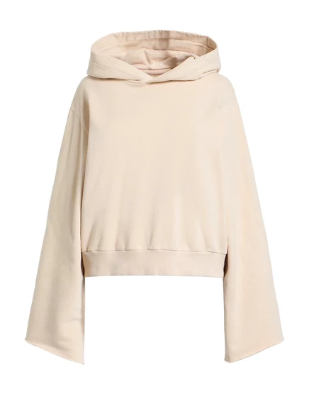 Женское худи MM6 Maison Margiela PAPERMAG, бежевое