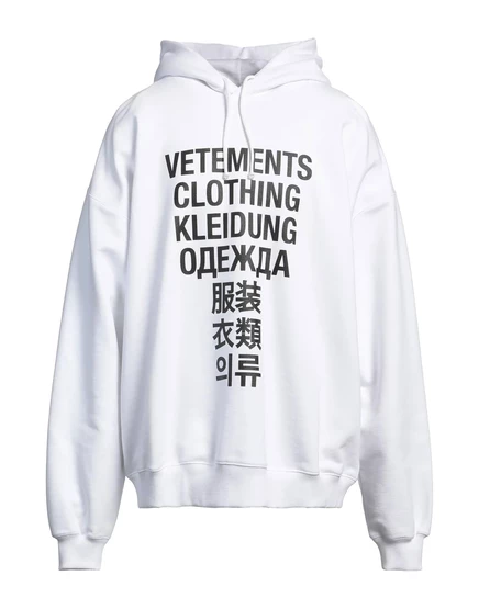 VETEMENTS PAPERMAG белый