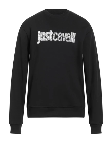 Мужской свитшот Just Cavalli WONDERWOMAN, черный