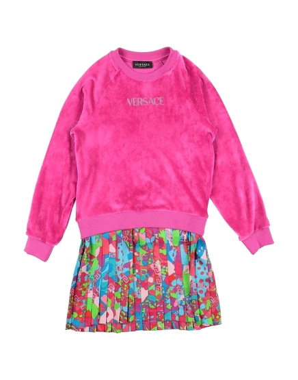 Платье для девочек Versace Young Junior, фуксия