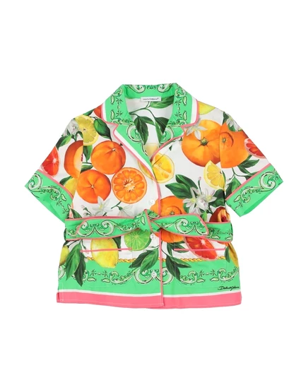 Женская рубашка Dolce&Gabbana JUNIOR, светло-зеленая