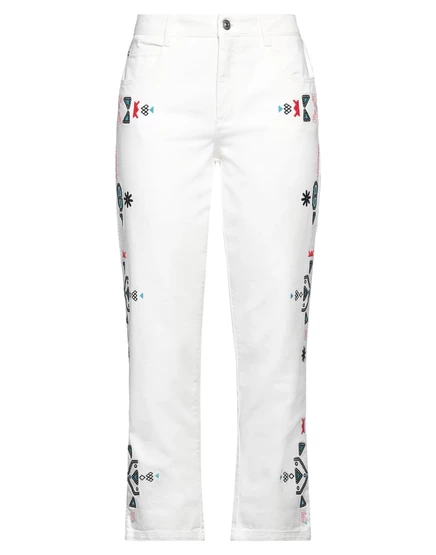 Женские джинсы Ermanno Scervino Hamish, белые