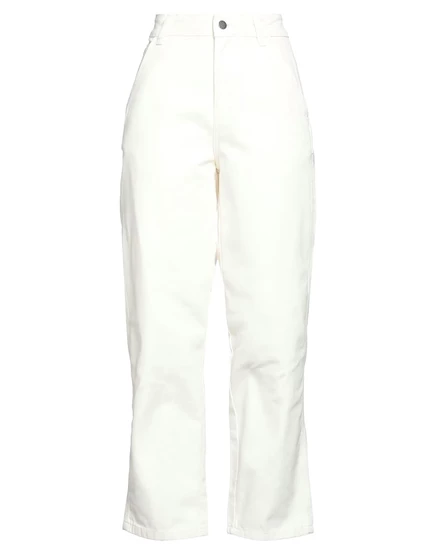 Женские брюки Dickies Papermag, зауженные, белые