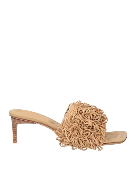 JACQUEMUS Sandals бежевый