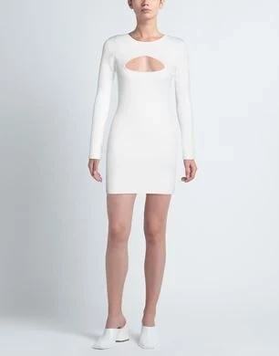 Мужское платье-футляр DSquared2 Papermag, вискозное, белое