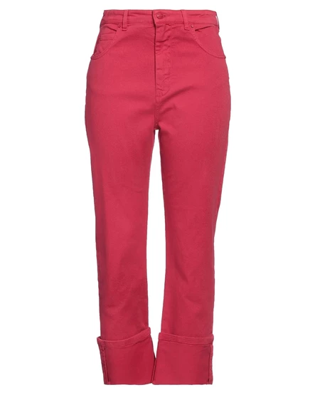 Женские джинсы Max Mara Wonderwoman, прямые, пурпурные