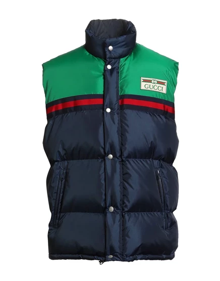 GUCCI Vests тёмно-синий