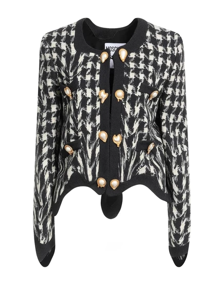 Женский жакет Moschino PAPERMAG, черный