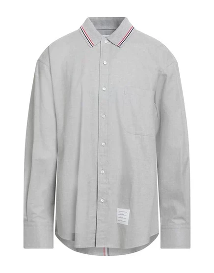 THOM BROWNE Pубашка серый