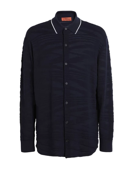 MISSONI Shirts иссиня-чёрный