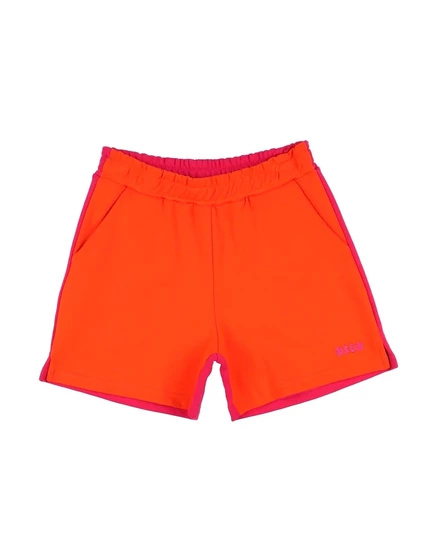 Женские шорты MSGM Promotion Junior, оранжевые