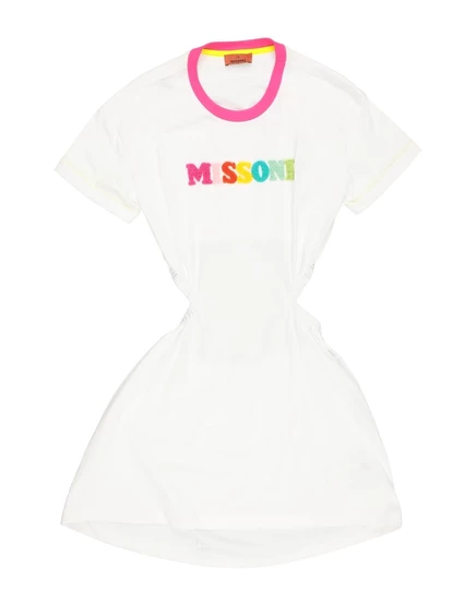 Детское платье Missoni Kids Junior, белое