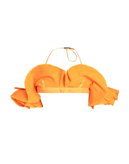 Женский укороченный топ Jacquemus Papermag, оранжевый