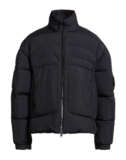Мужской короткий пуховик Moncler, черный
