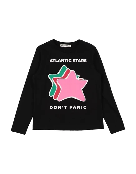 Женская футболка ATLANTIC STARS Junior, черная