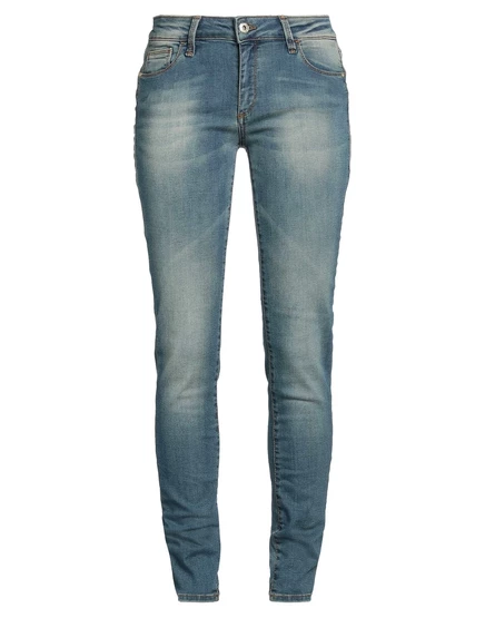 Женские джинсы Trussardi Jeans, зауженные, синие