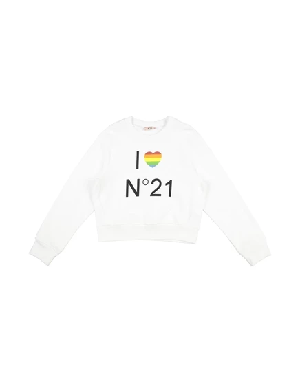 Женский свитшот N21 Junior, белый