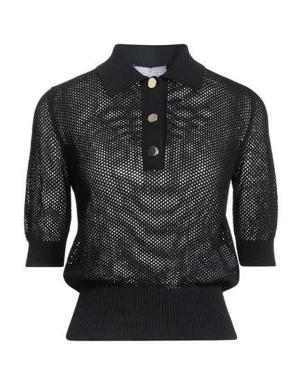 Женское поло Sportmax Lorenz_SP, черное