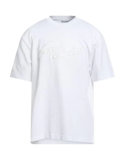 ACNE STUDIOS Футболка белый