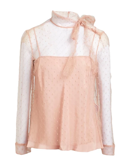 Женская блузка Redvalentino Papermag, розовая