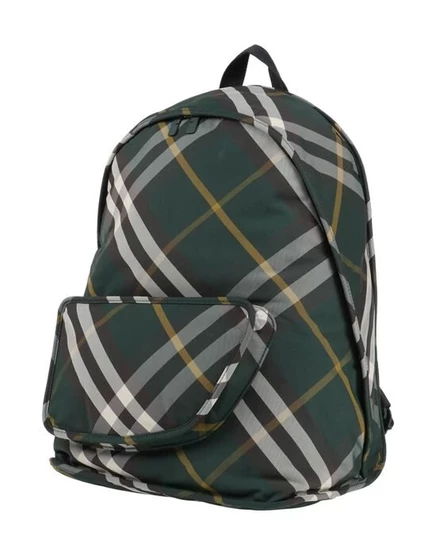 BURBERRY Рюкзак тёмно-зелёный