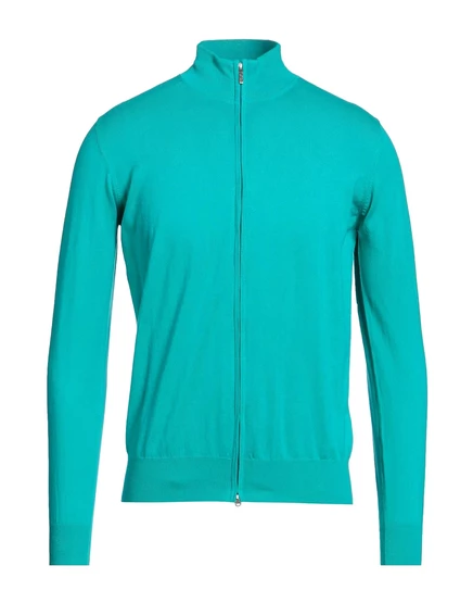 Мужской кардиган Cashmere Company JADR, бирюзовый