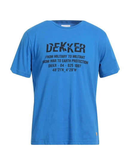 Мужская футболка DEKKER, лазурная