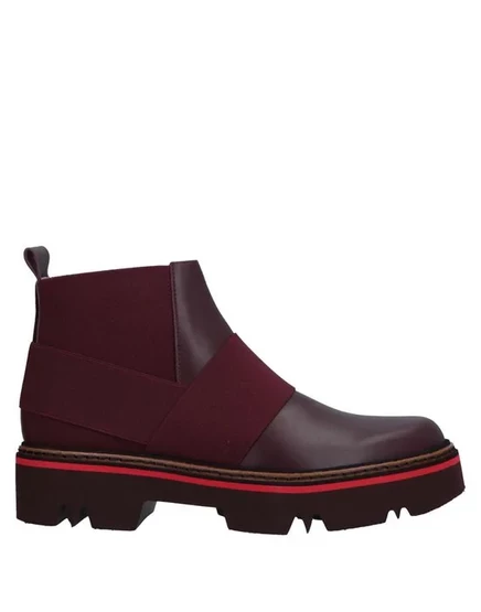 POLLINI Полусапоги и высокие ботинки сливовый
