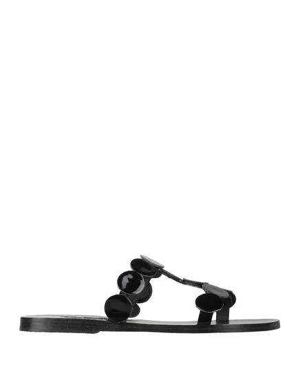 ANCIENT GREEK SANDALS PAPERMAG чёрный