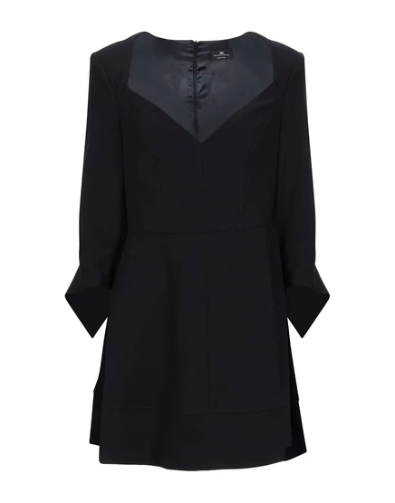 Женское мини-платье Elisabetta Franchi BRACCIALIN, черное
