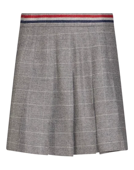 Женская мини-юбка Thom Browne Ibizen, серая