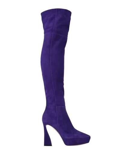 GIANVITO ROSSI Сапоги тёмно-фиолетовый