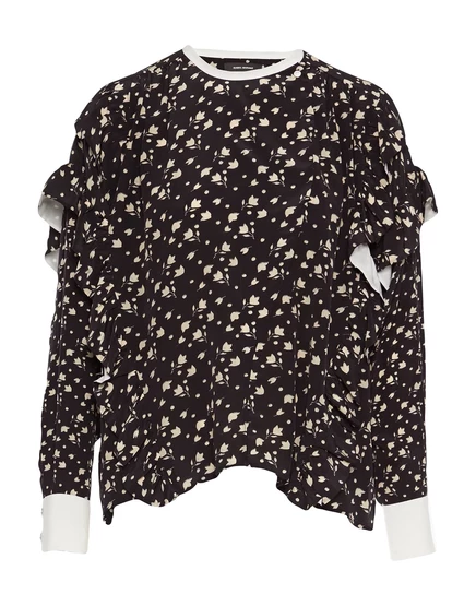 Женская блузка Isabel Marant Poweratman, черная