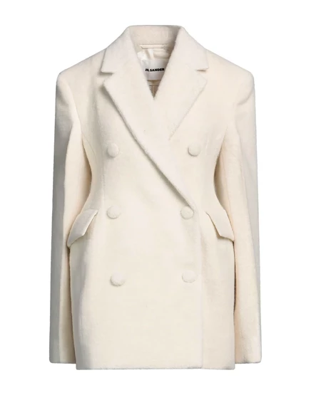 Женское пальто Jil Sander, цвета слоновой кости
