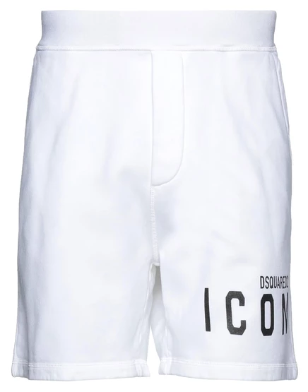 Мужские спортивные шорты DSquared2 IBIZEN, белые