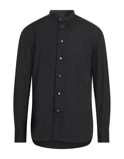 Мужская рубашка Emporio Armani, черная