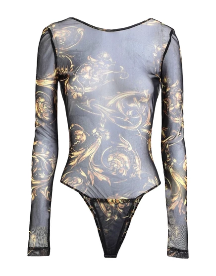 Женское боди Versace Jeans Couture Braccialin, черное