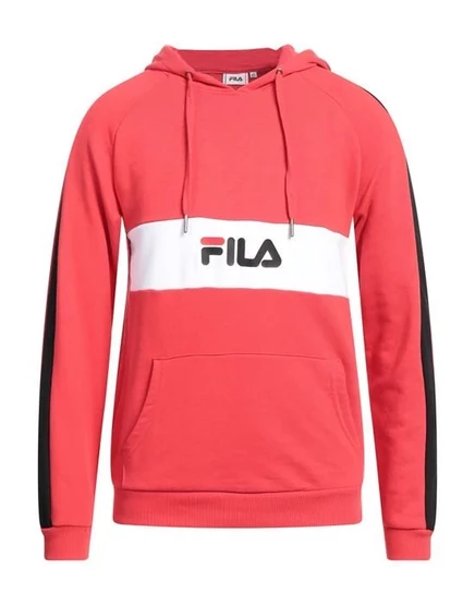 Толстовка Fila с капюшоном, красная