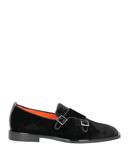 Мужские лоферы Santoni, черные