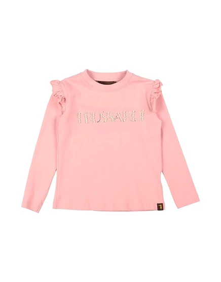 Детская футболка Trussardi Junior, розовая