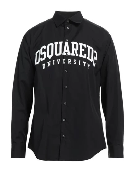 DSQUARED2 Pубашка чёрный