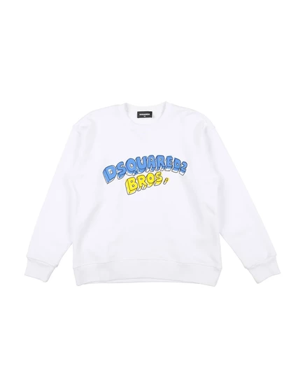 Унисекс-свитшот DSquared2 Promotion Junior, белый