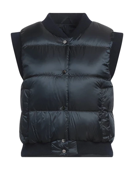 Женский жилет Max Mara Lorenz_SP стёганый, тёмно-синий