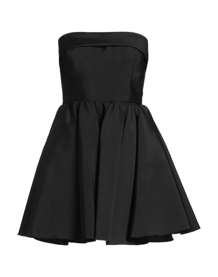 Женское короткое платье new arrivals papermag с юбкой клеш, чёрное